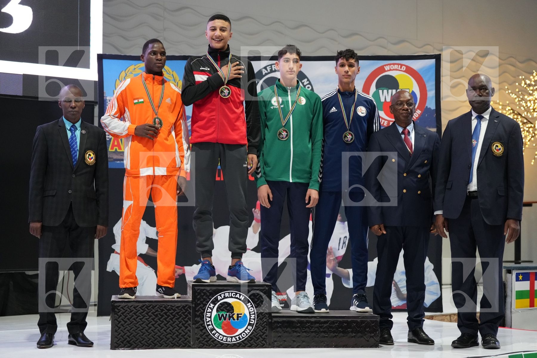 Podium UFAK Durban 2022
