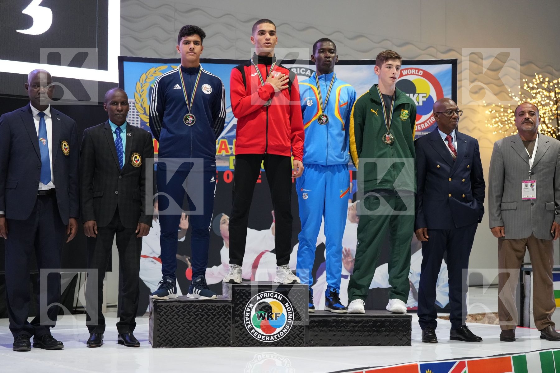 Podium UFAK Durban 2022
