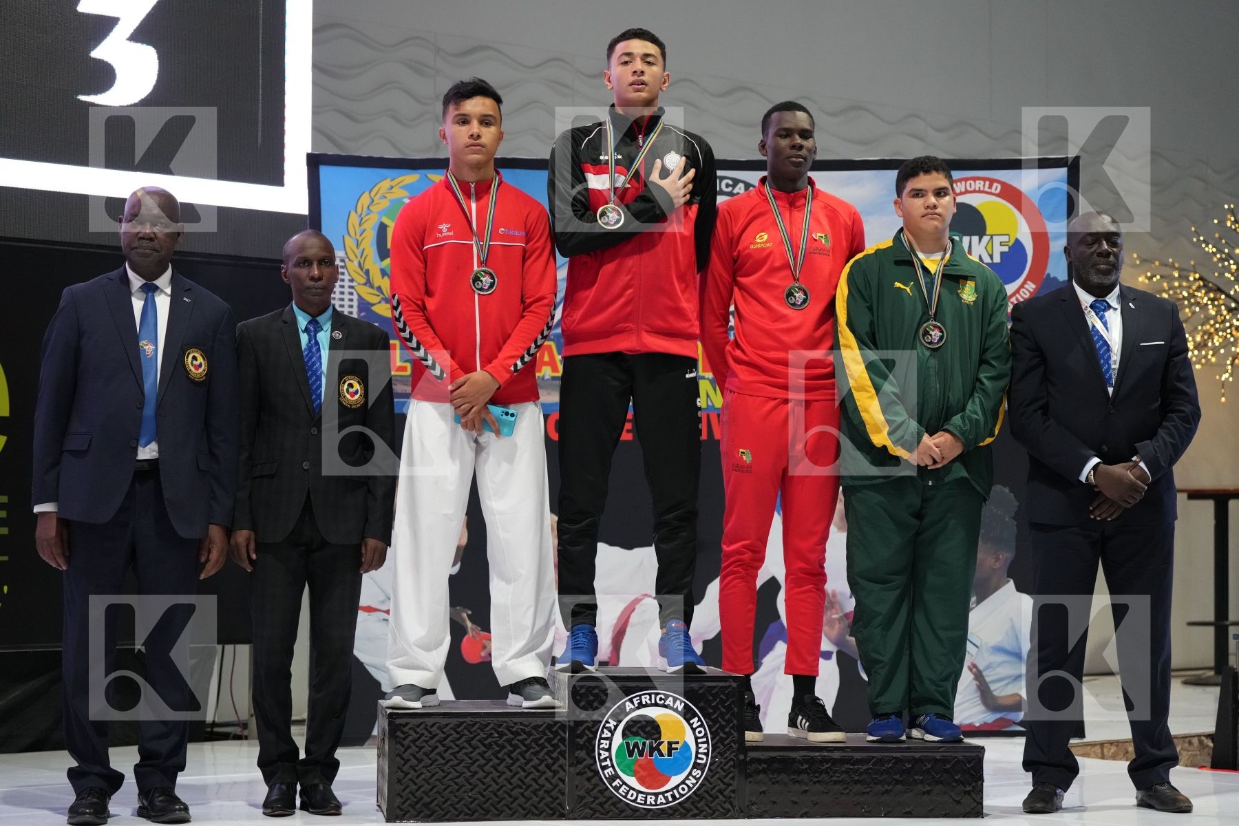 Podium UFAK Durban 2022