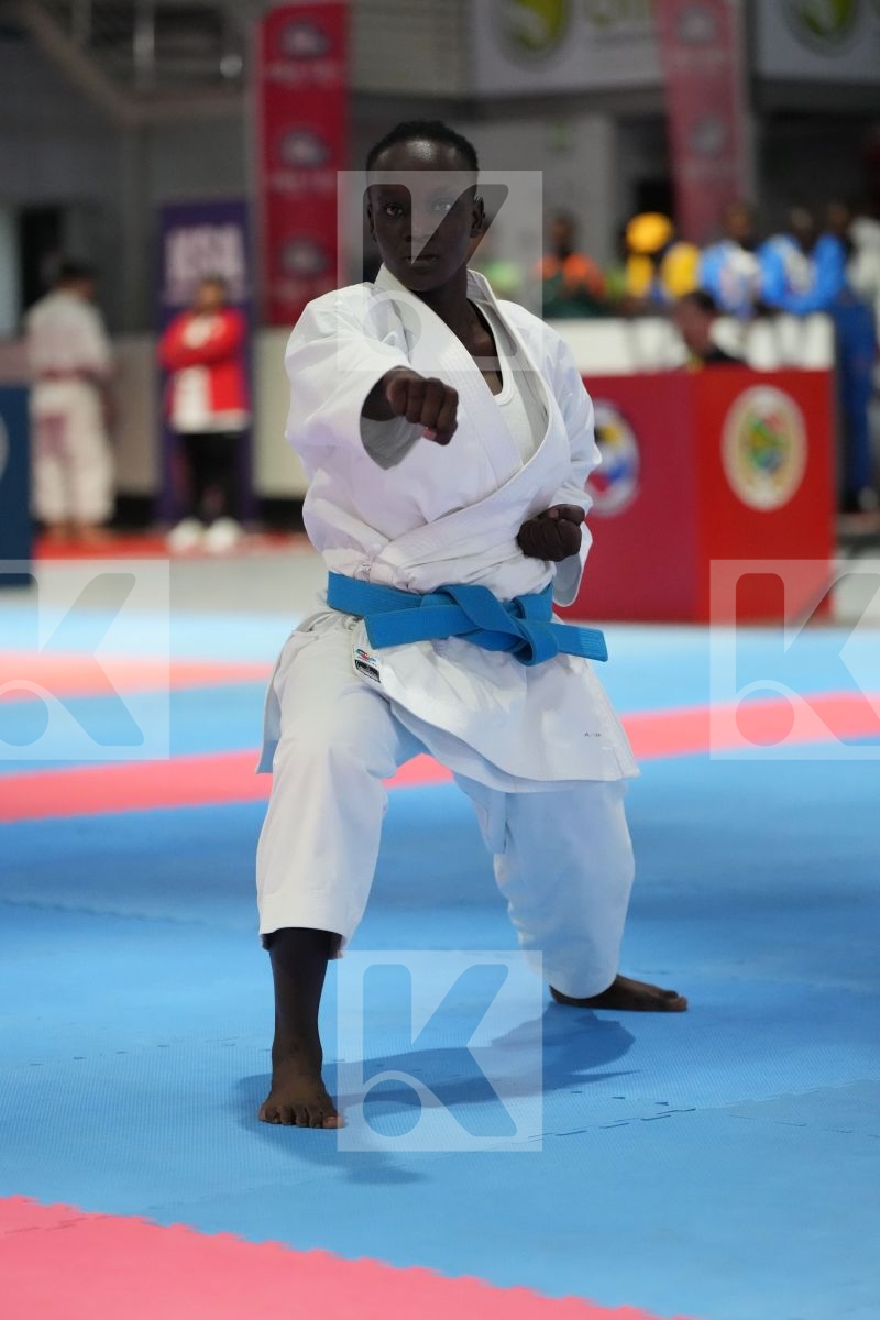 Kata bronze bout featuring AISSATOU SIMAL