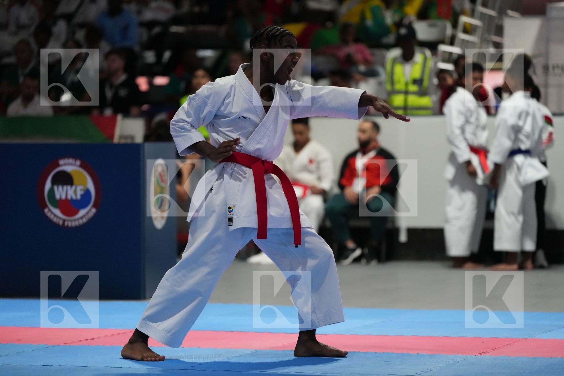 Kata bronze bout featuring ZACHARIAH SKOSAN