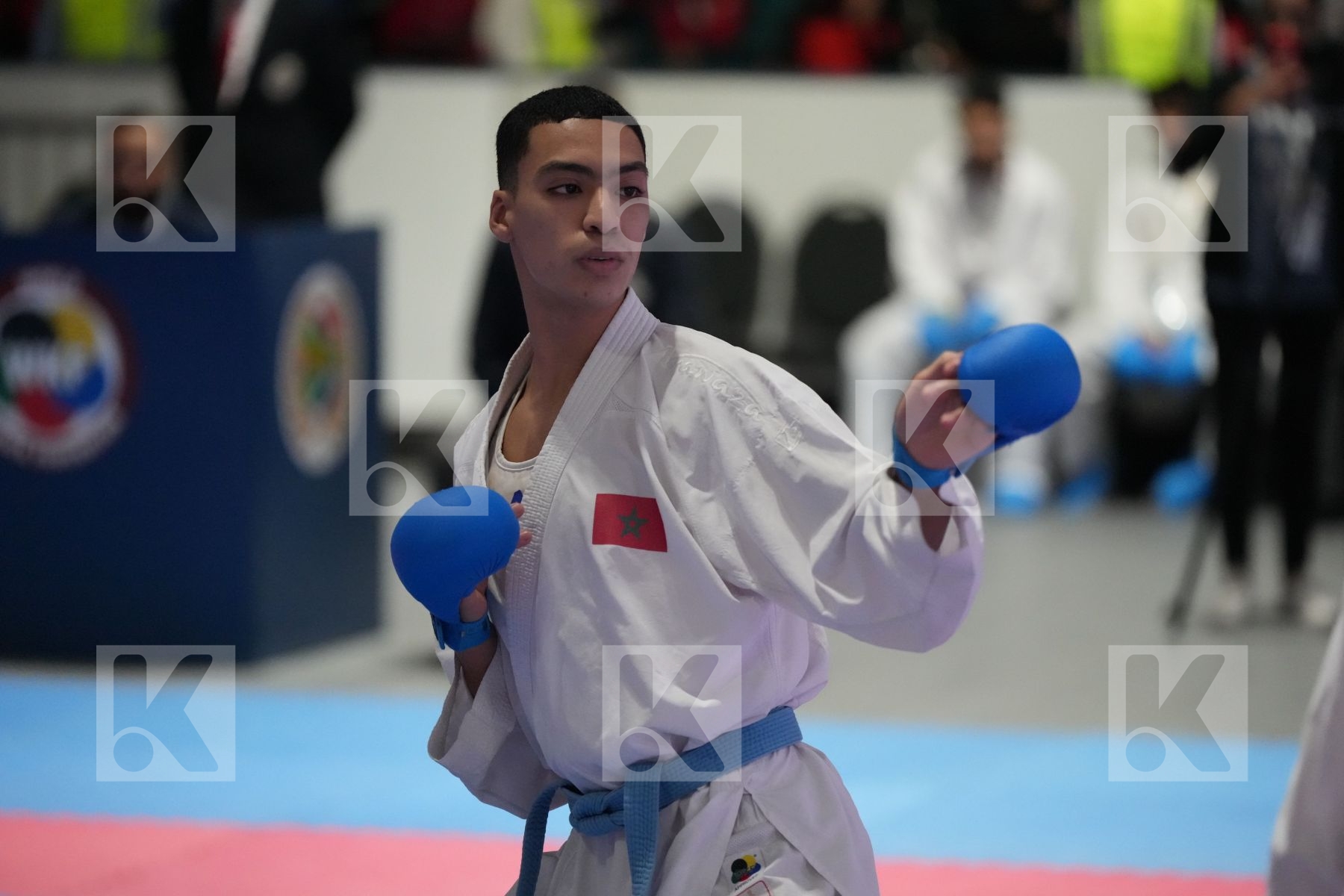 Kumite final bout featuring MOHAMED ANIS SAADI & ZAID SLASSI