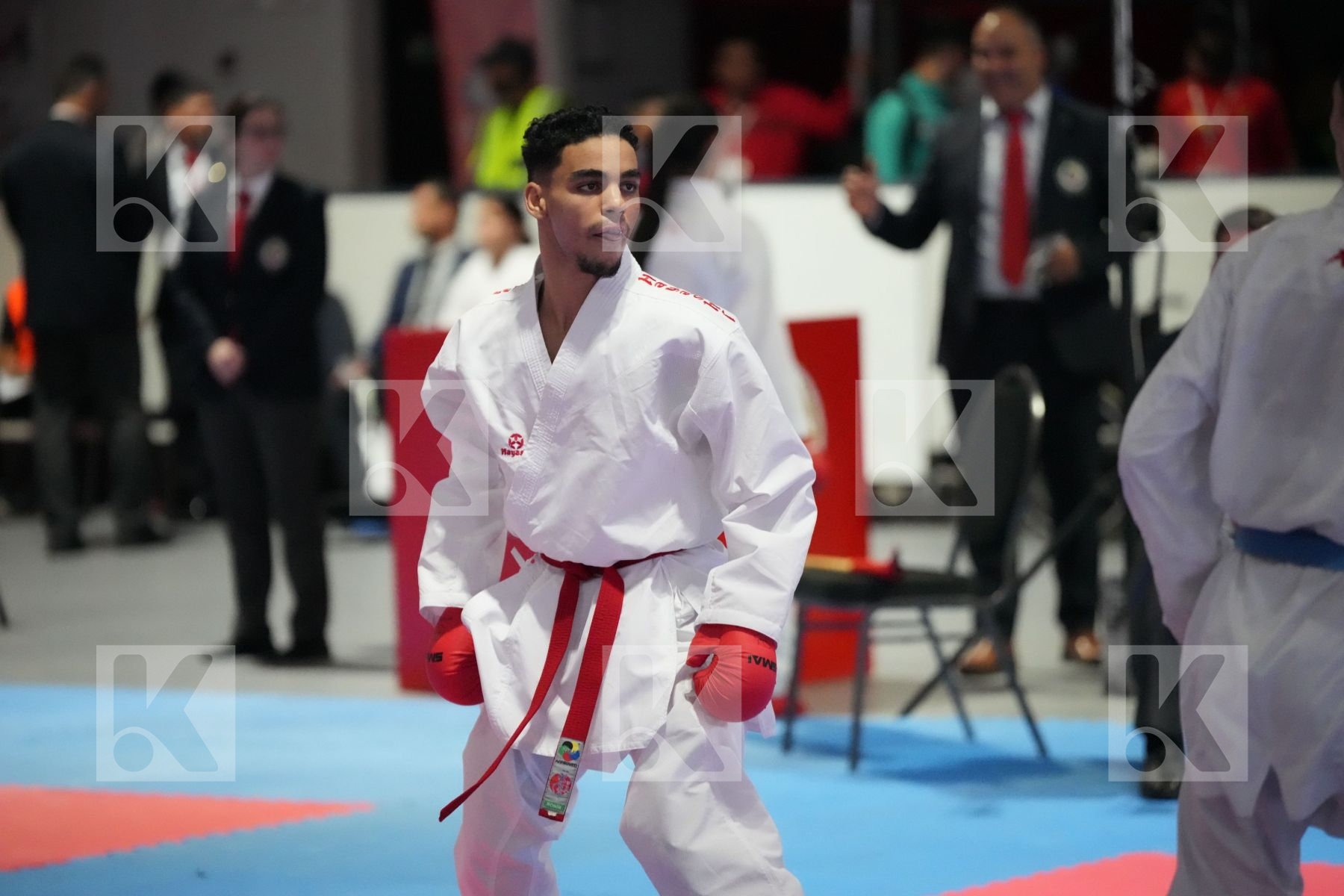 Kumite final bout featuring MOHAMED ANIS SAADI & ZAID SLASSI