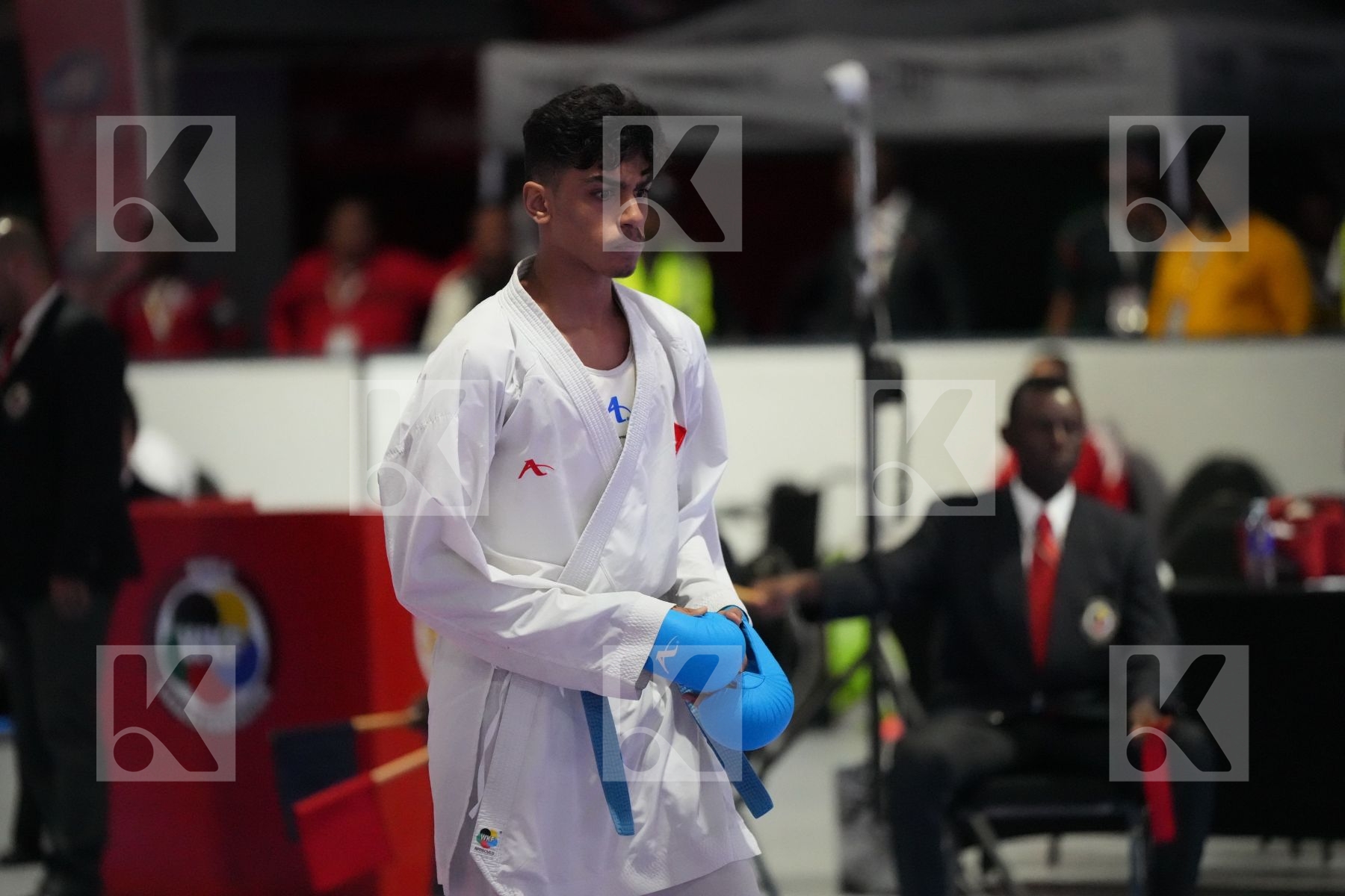 Kumite final bout featuring SANAMA BODO ROSE BRITANY & RAHMA TOLBA