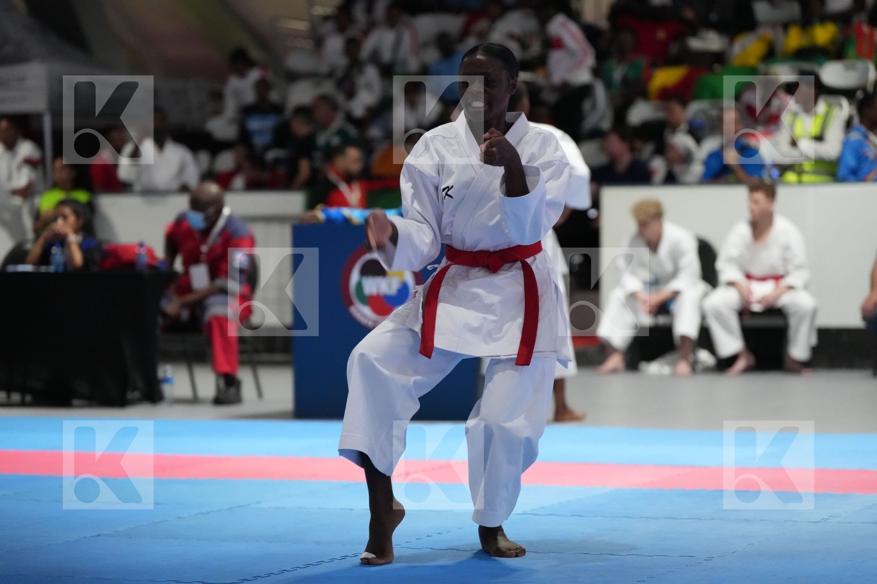 Kata bronze bout featuring SANAMA BODO ROSE BRITANY