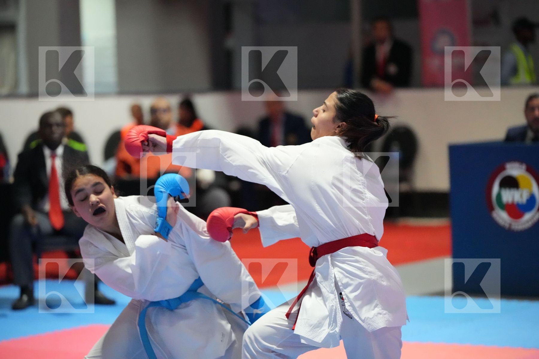 Kumite final bout featuring FARAH SALAMA & MARIEM TALEB