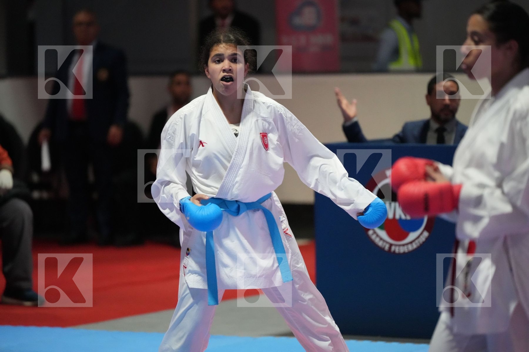 Kumite final bout featuring FARAH SALAMA & MARIEM TALEB
