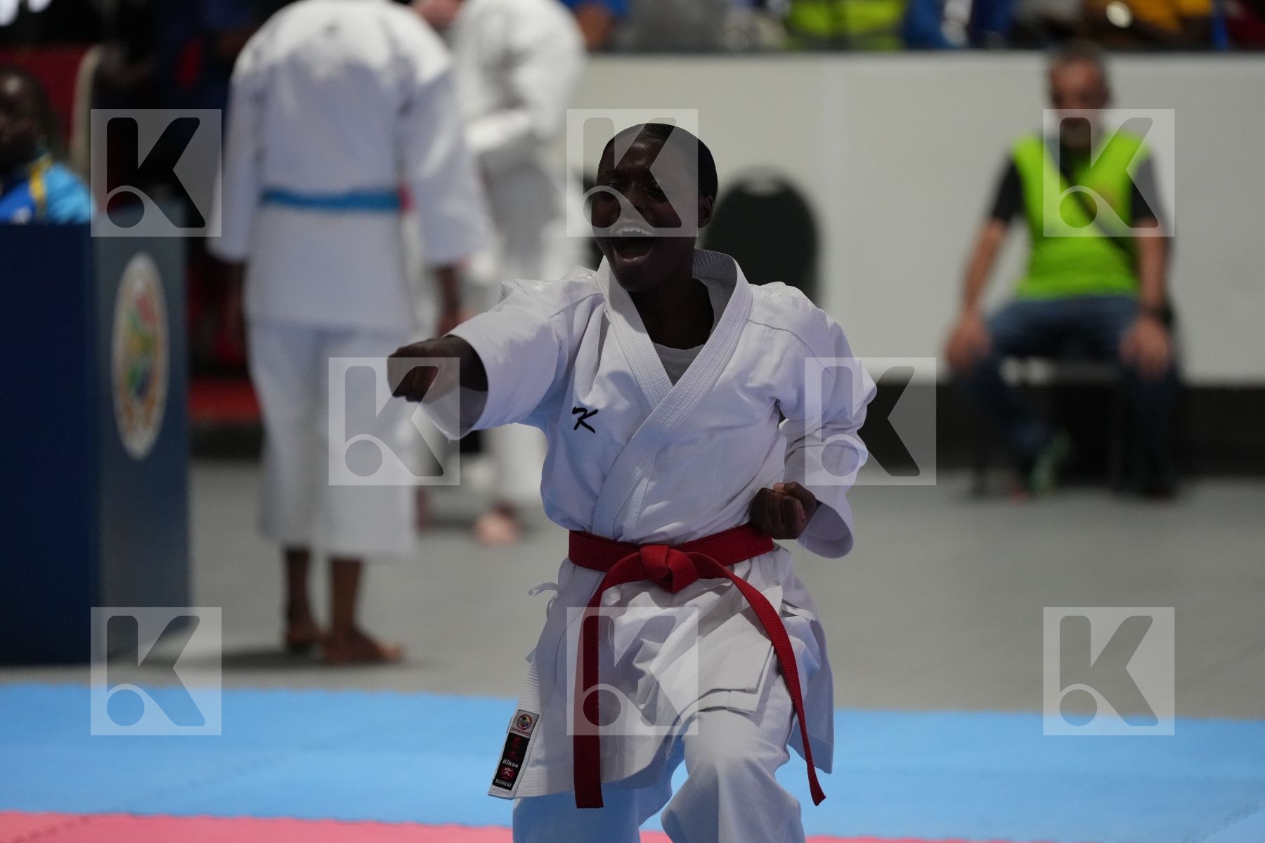 Kata bronze bout featuring SANAMA BODO ROSE BRITANY