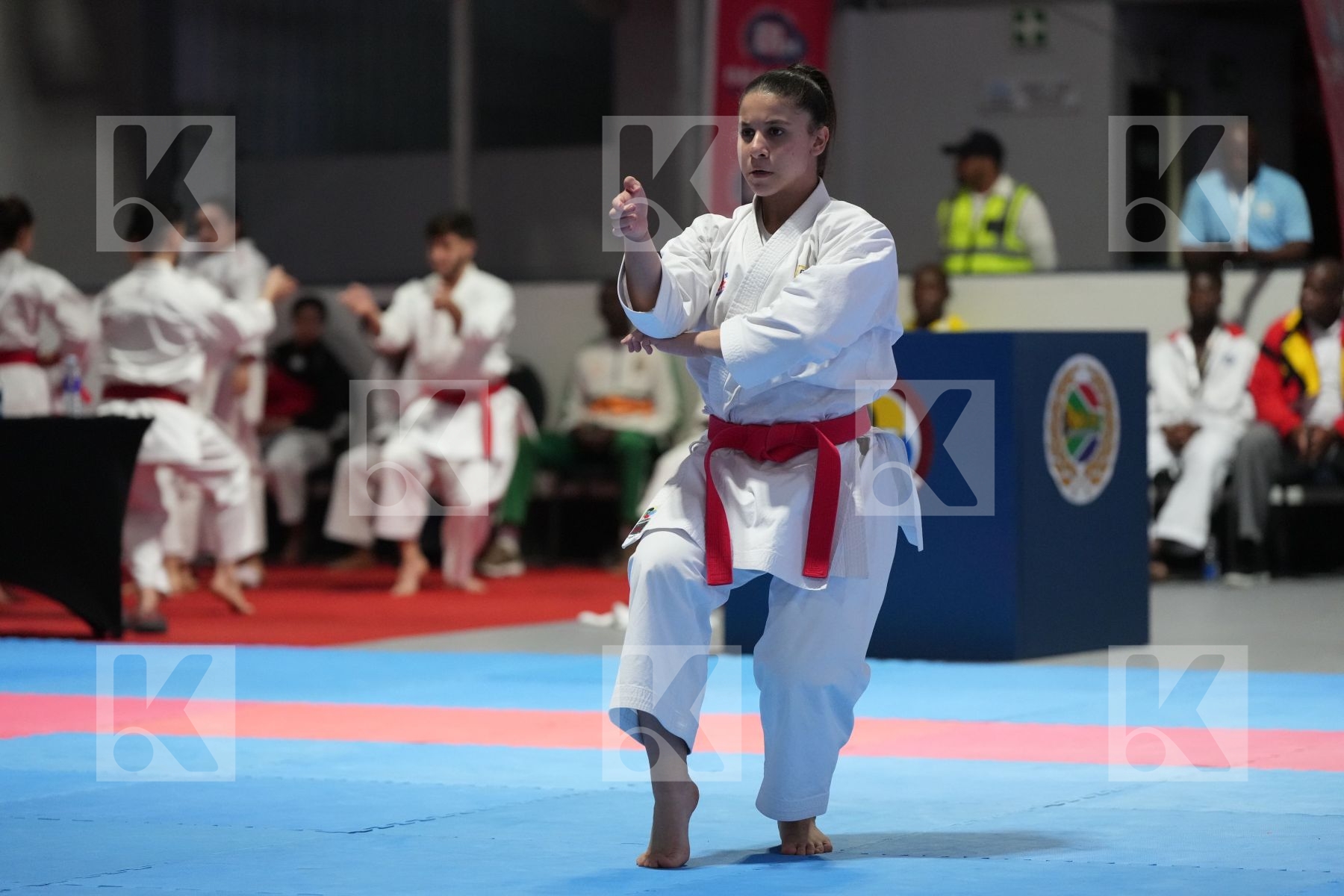 Kata bronze bout featuring MARIAM ELEZABY