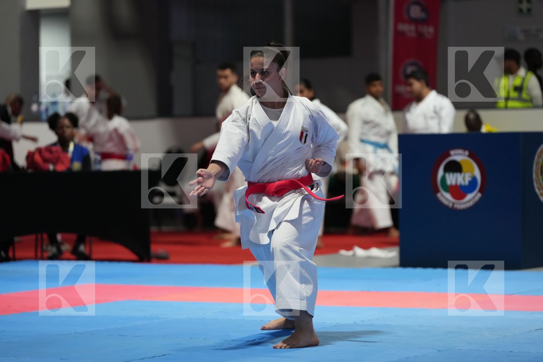 Kata bronze bout featuring MARIAM ELEZABY