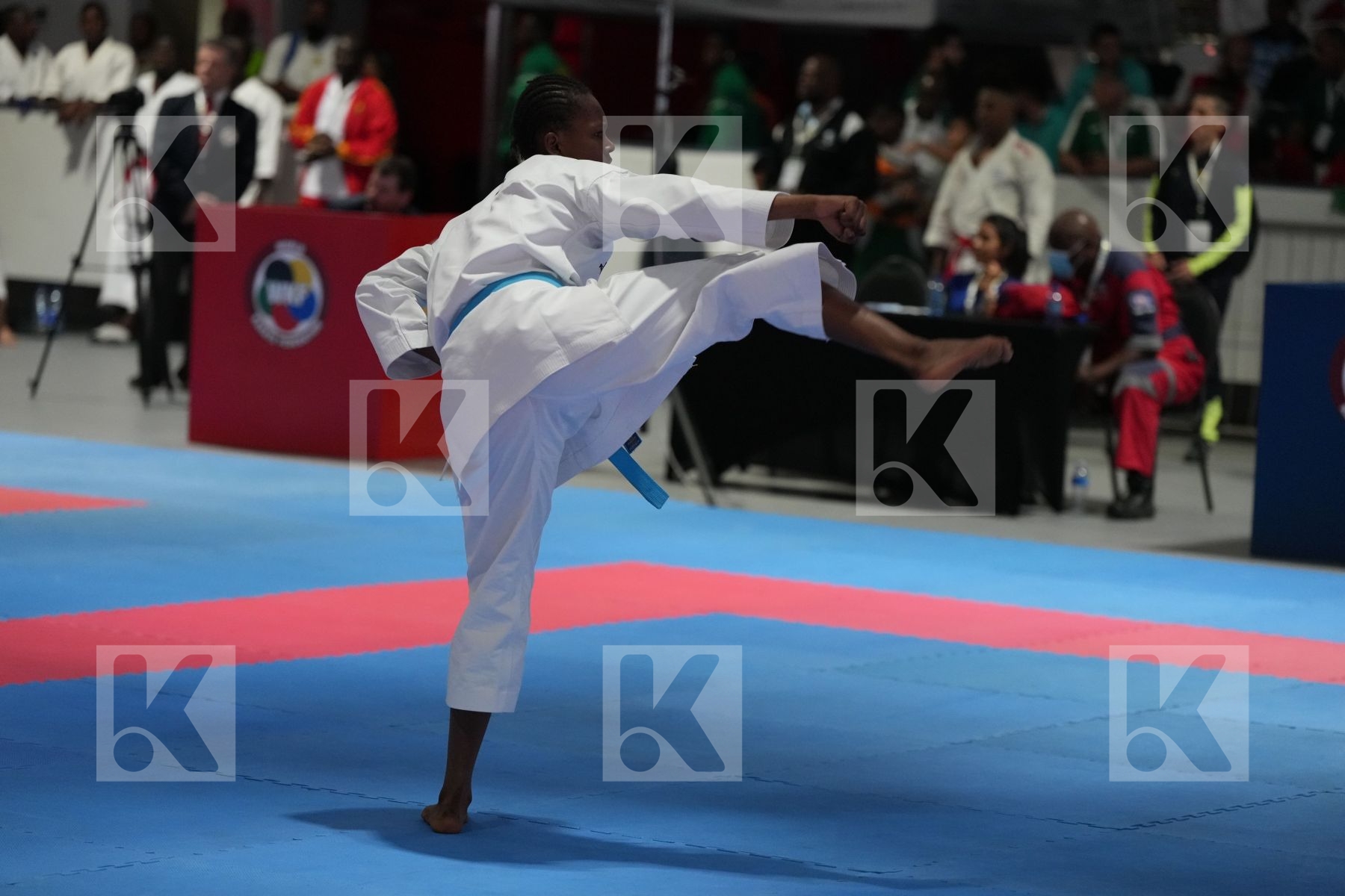 Kata bronze bout featuring KAZADI MUJINGA
