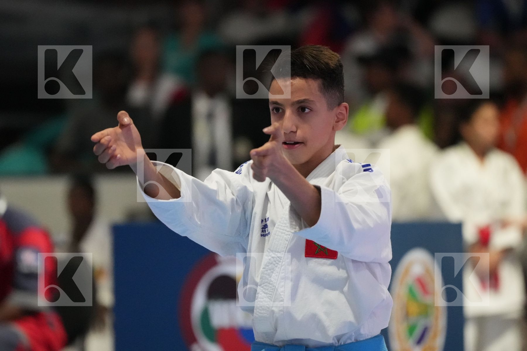 Kata bronze bout featuring TIJANI LAMOUM
