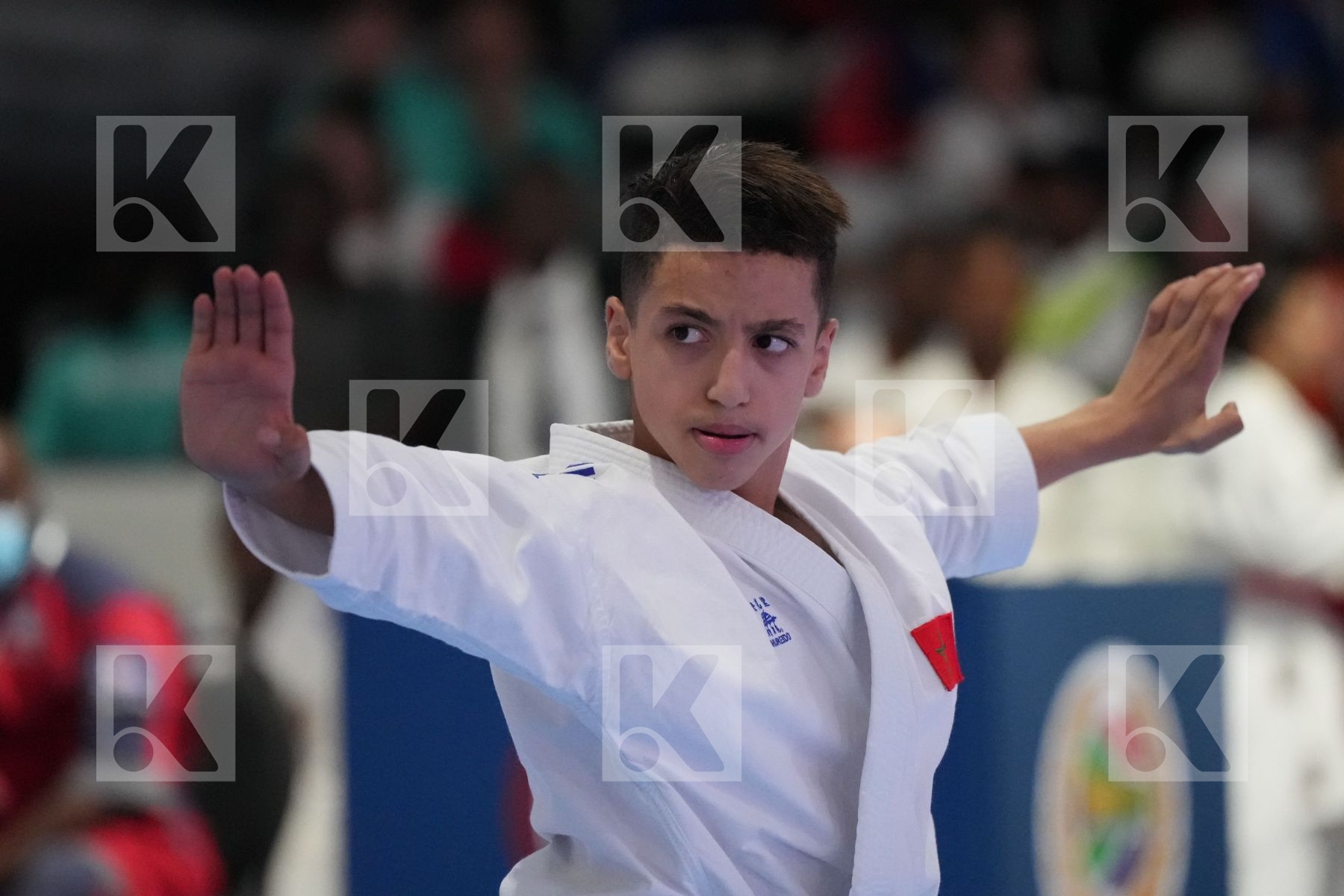 Kata bronze bout featuring TIJANI LAMOUM