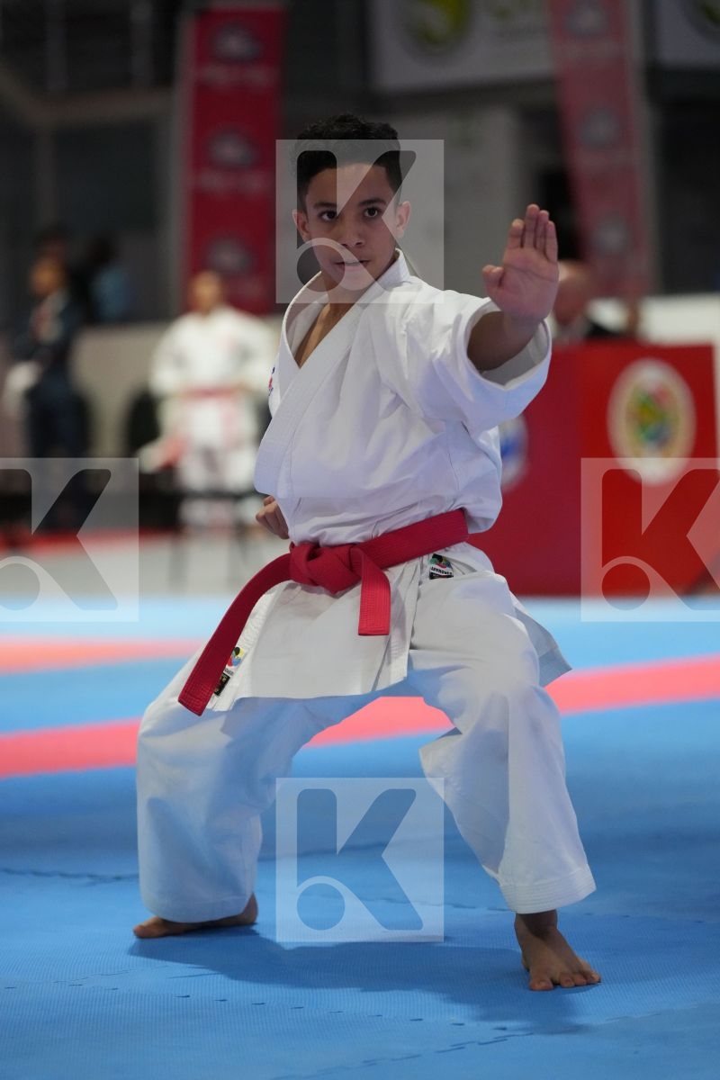 Kata bronze bout featuring RIDA ABOUSAID