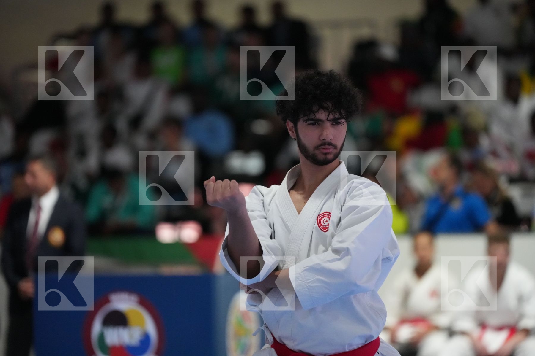 Kata bronze bout featuring MOHAMED RAYEN GHANJATI
