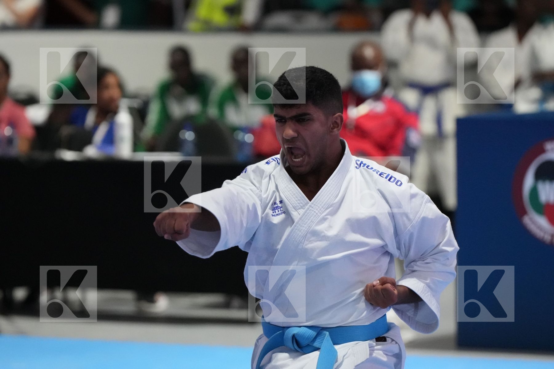 Kata bronze bout featuring MAHMOUD ELHABASHI