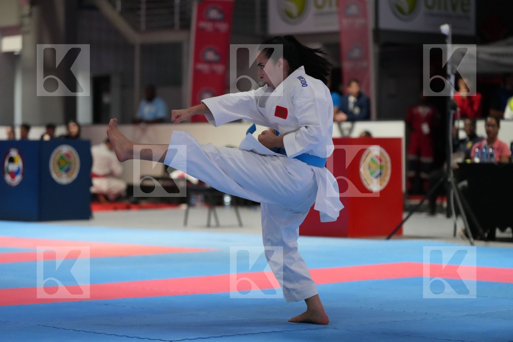 Kata bronze bout featuring AYA EN-NESYRY