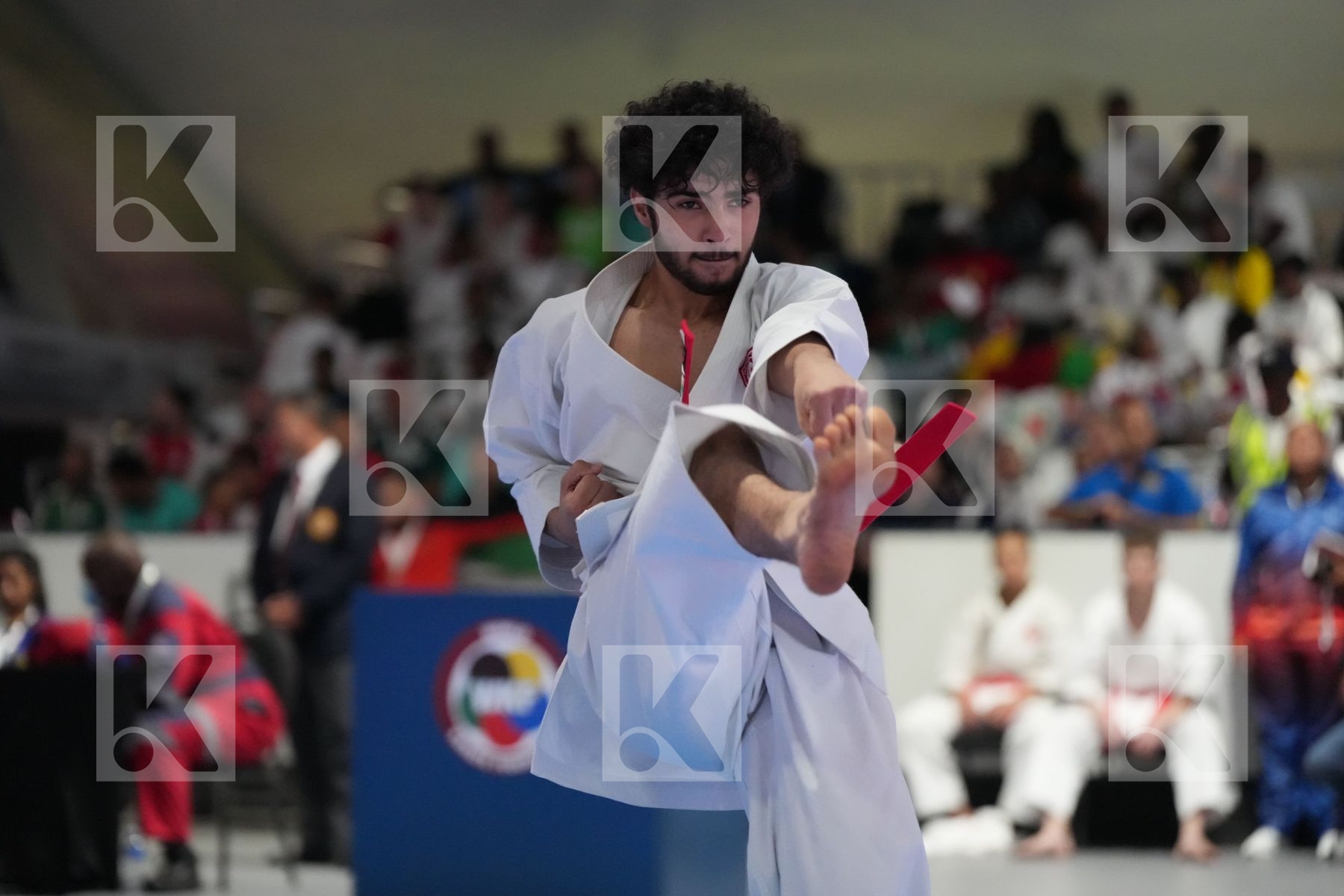 Kata bronze bout featuring MOHAMED RAYEN GHANJATI