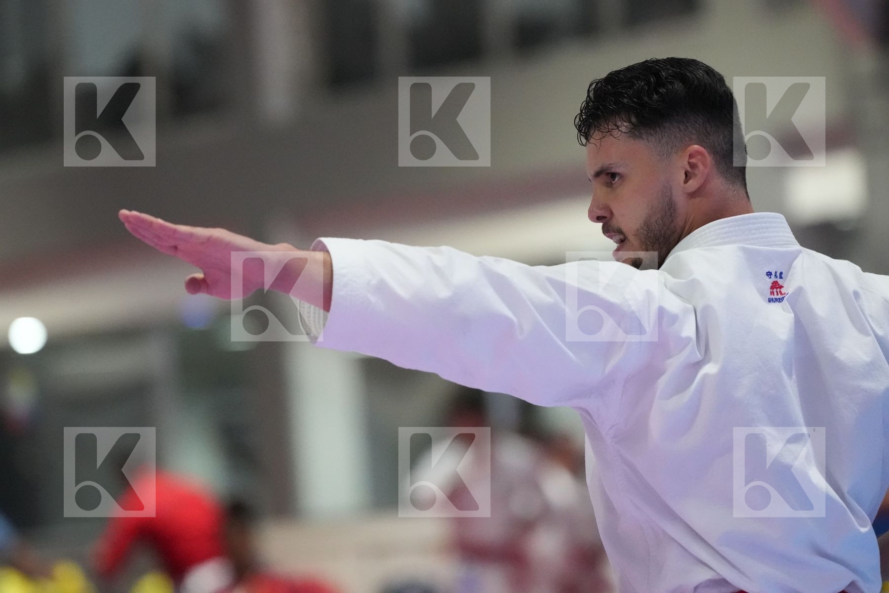 Kata bronze bout featuring SABER BENMEKHLOUF