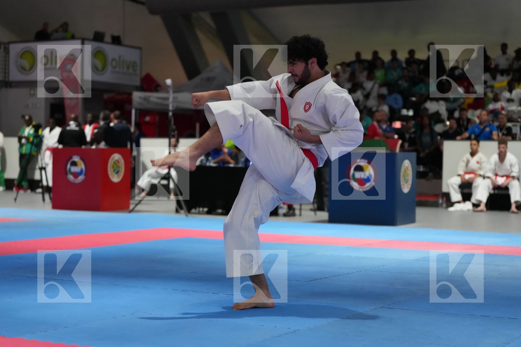 Kata bronze bout featuring MOHAMED RAYEN GHANJATI