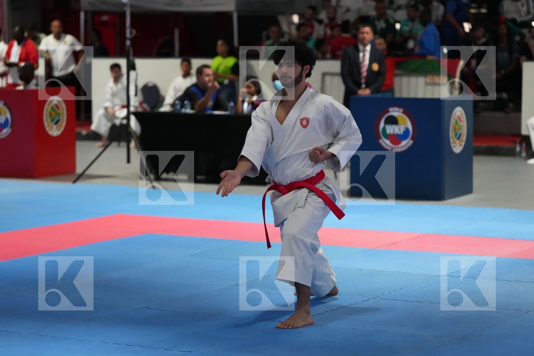 Kata bronze bout featuring MOHAMED RAYEN GHANJATI