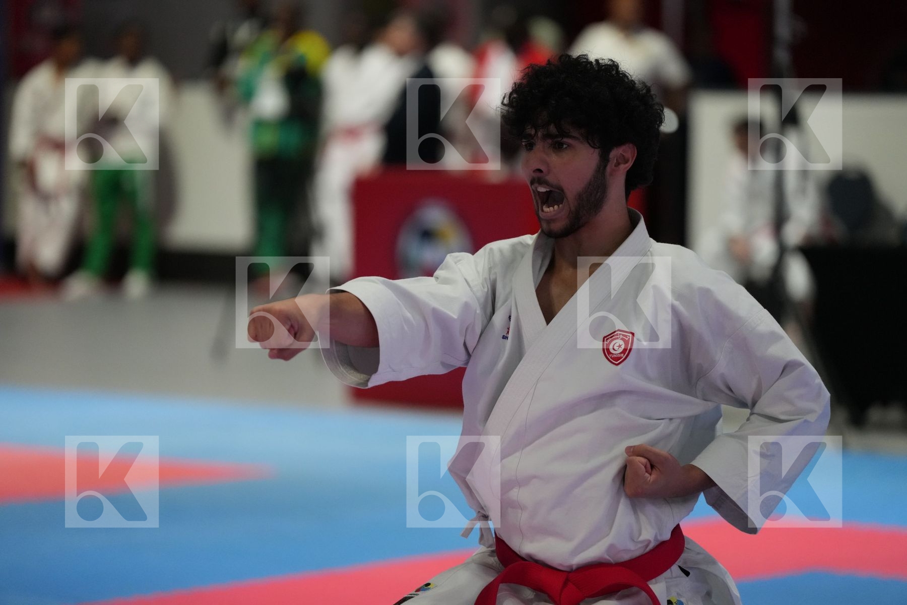 Kata bronze bout featuring MOHAMED RAYEN GHANJATI