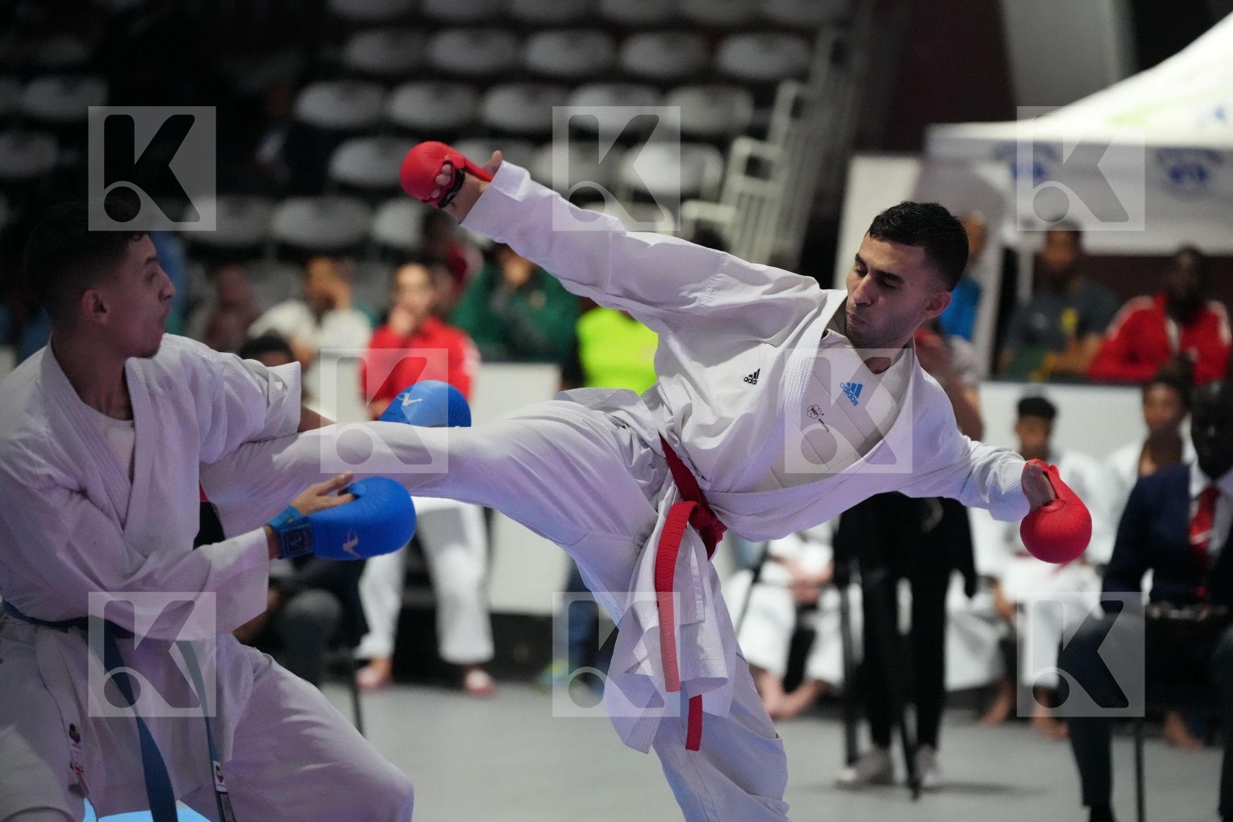 Kumite final bout featuring KARIM ABOU ETTA & ABDEL ALI JINA