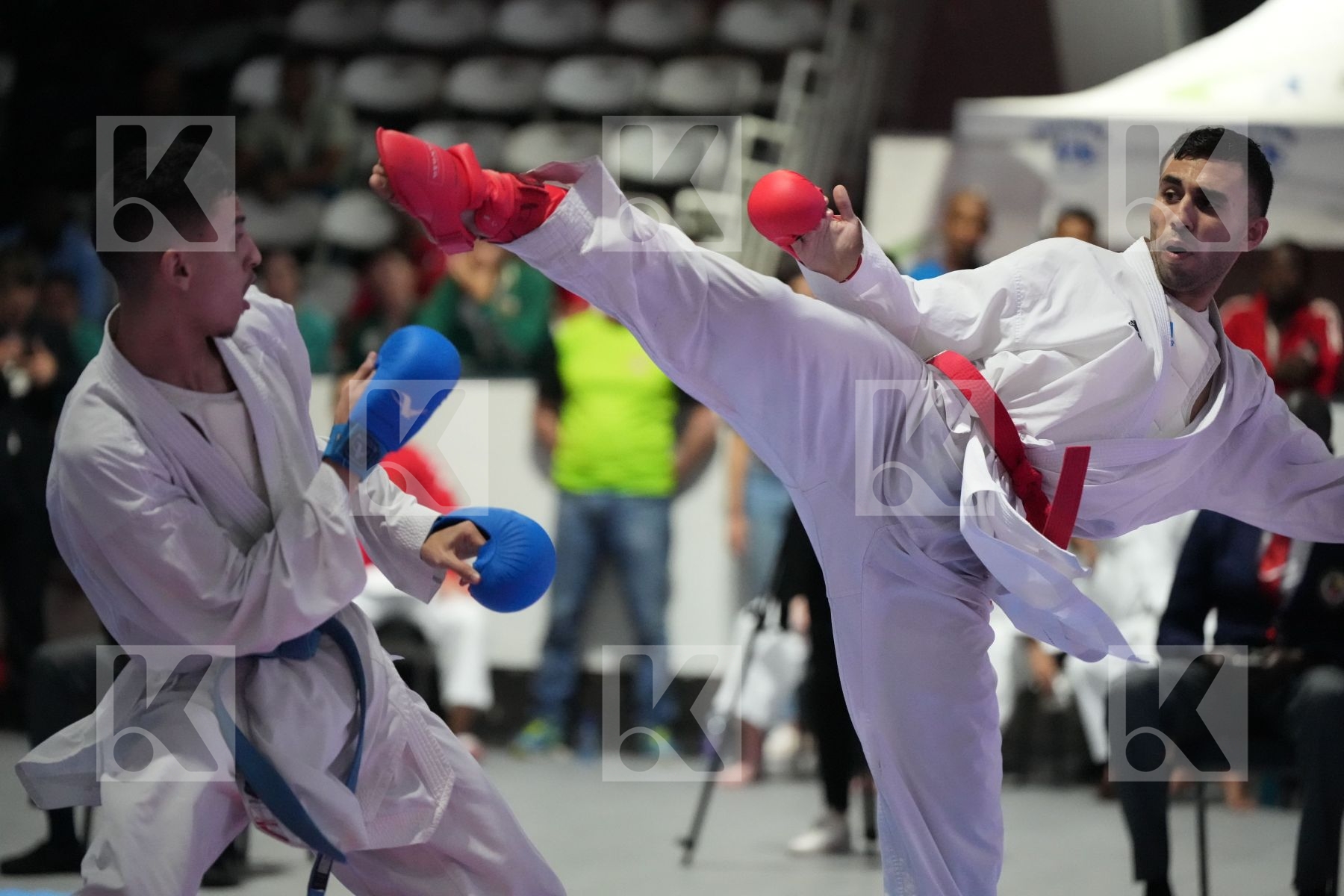 Kumite final bout featuring KARIM ABOU ETTA & ABDEL ALI JINA