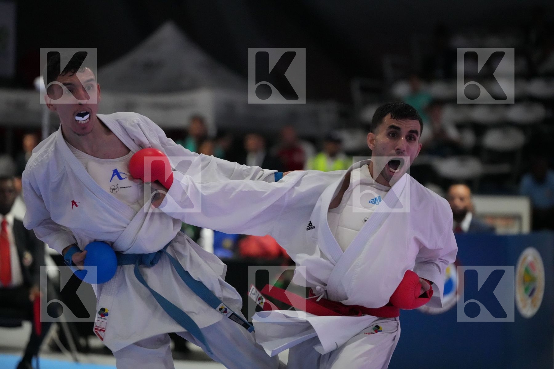 Kumite final bout featuring KARIM ABOU ETTA & ABDEL ALI JINA