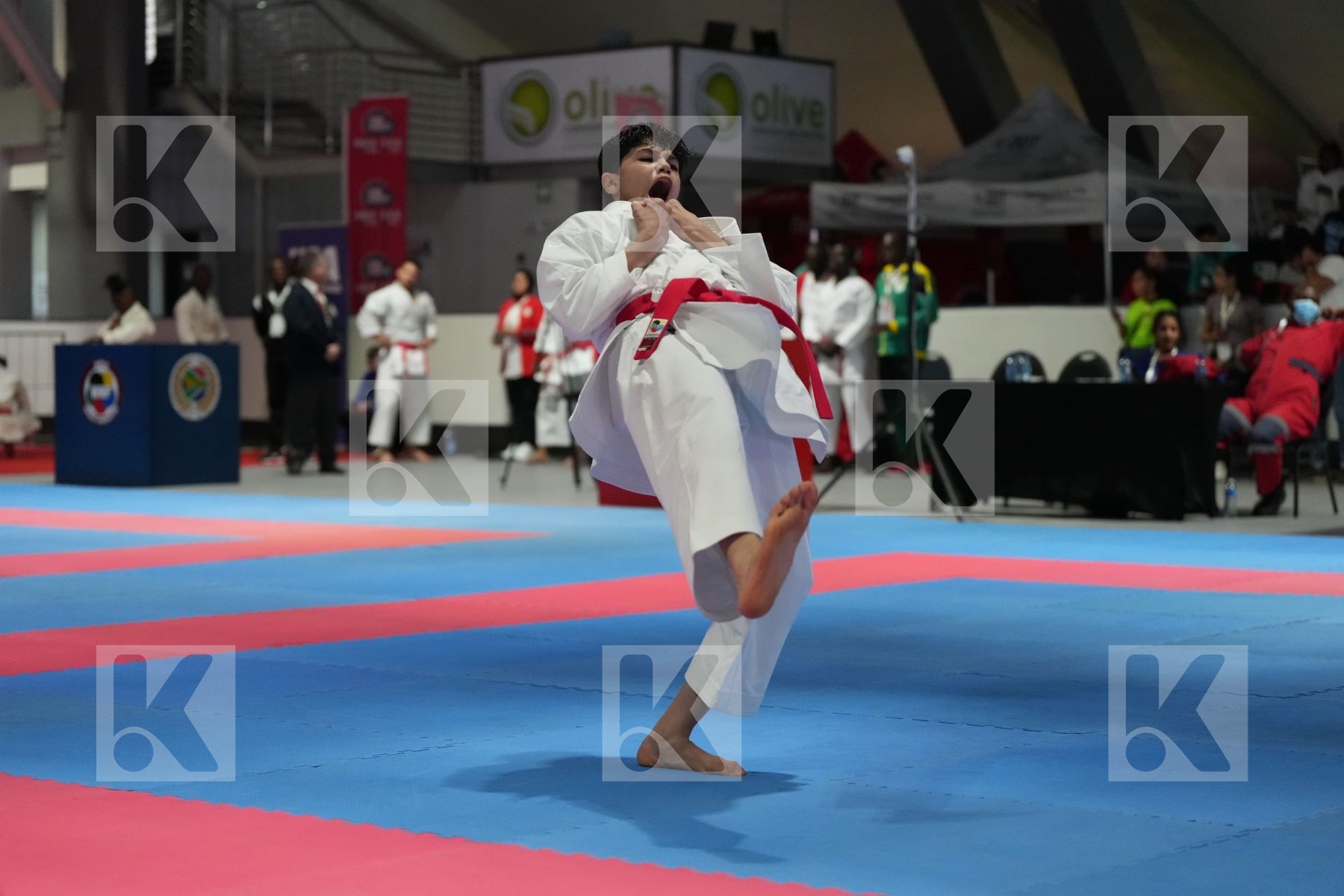 Kata bronze bout featuring ZEANELDIN  WAFA