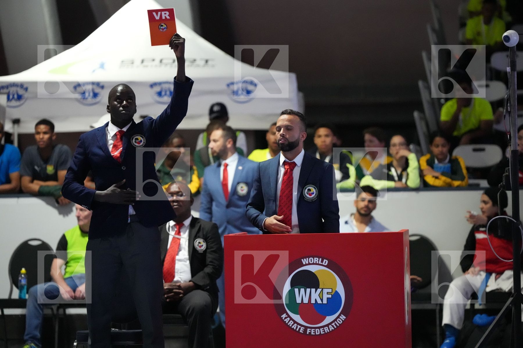 Kumite final bout featuring ANASS ALAMI & AHMED AIMAN LOTFY