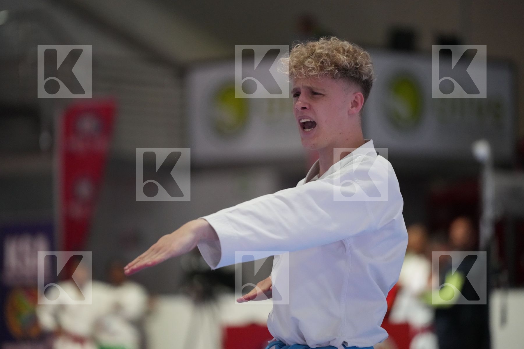 Kata bronze bout featuring JUSTIN SCHOLTZ