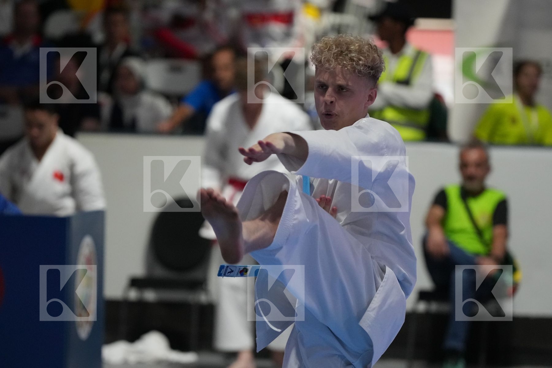 Kata bronze bout featuring JUSTIN SCHOLTZ