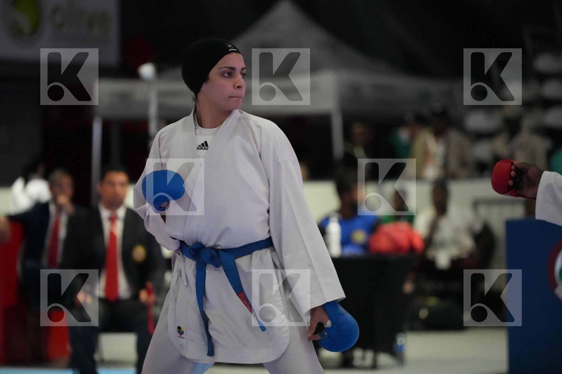 Kumite final bout featuring NDEYE CODOU CISSE & MENNA SHAABAN OKILA