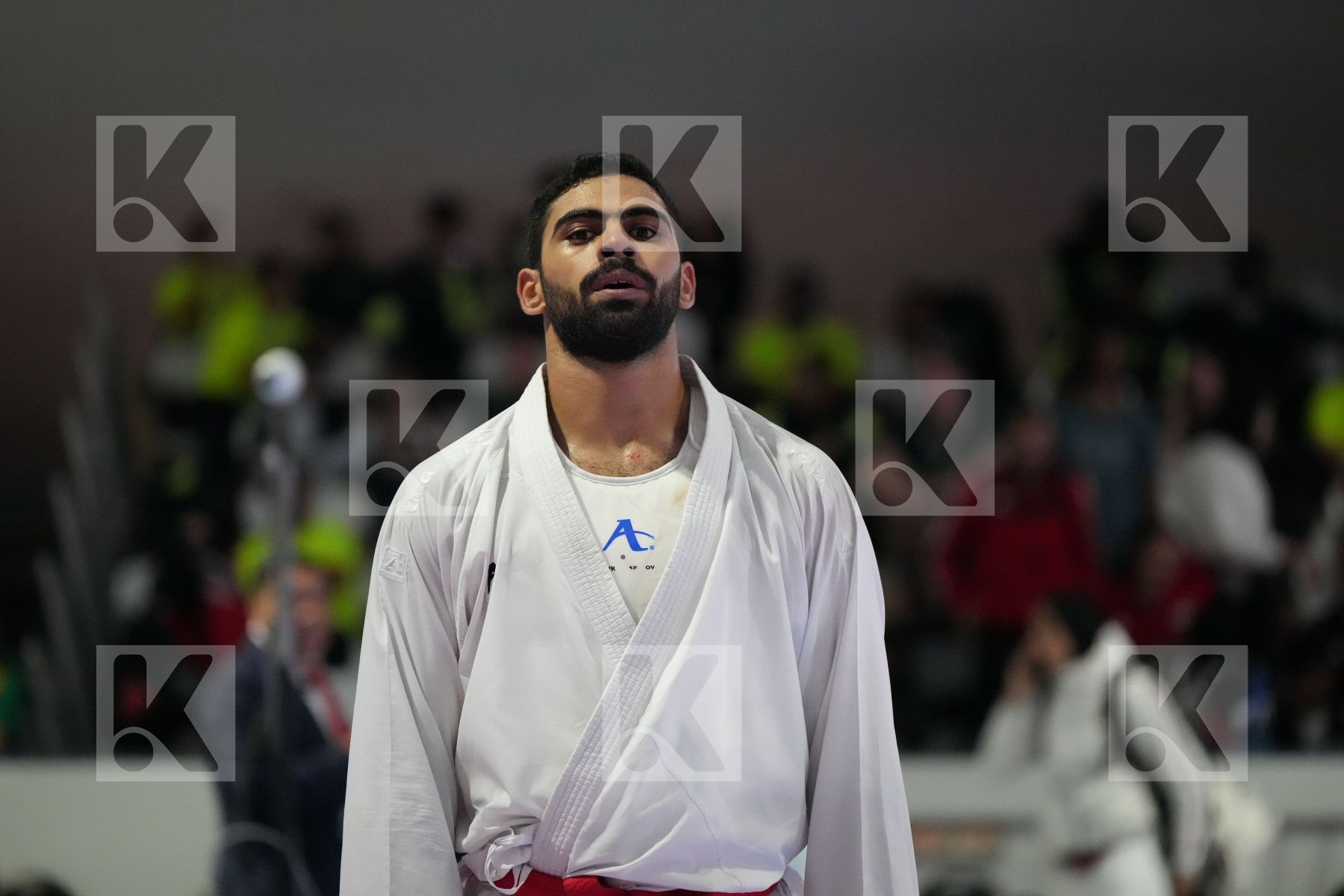 Kumite final bout featuring TAHA TAREK MAHMOUD & HOCINE DAIKHI
