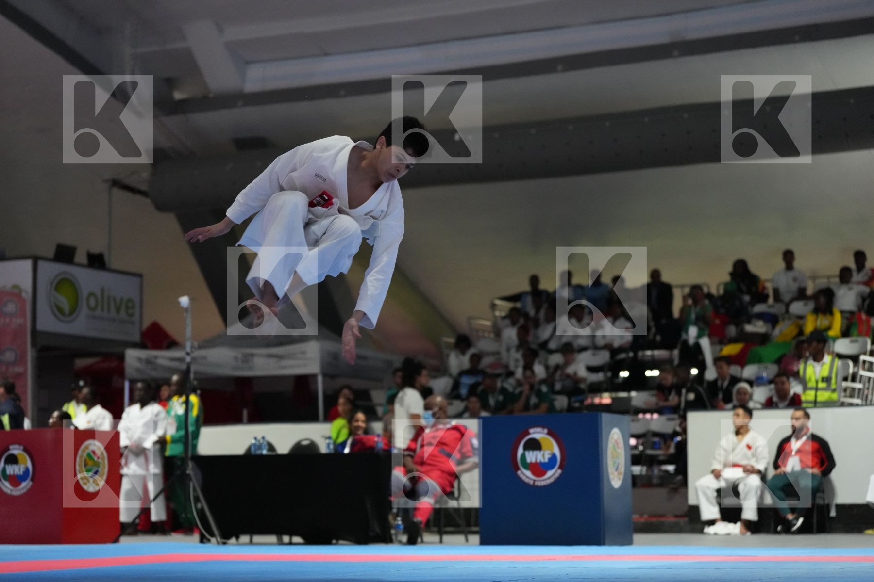 Kata bronze bout featuring ZEANELDIN  WAFA