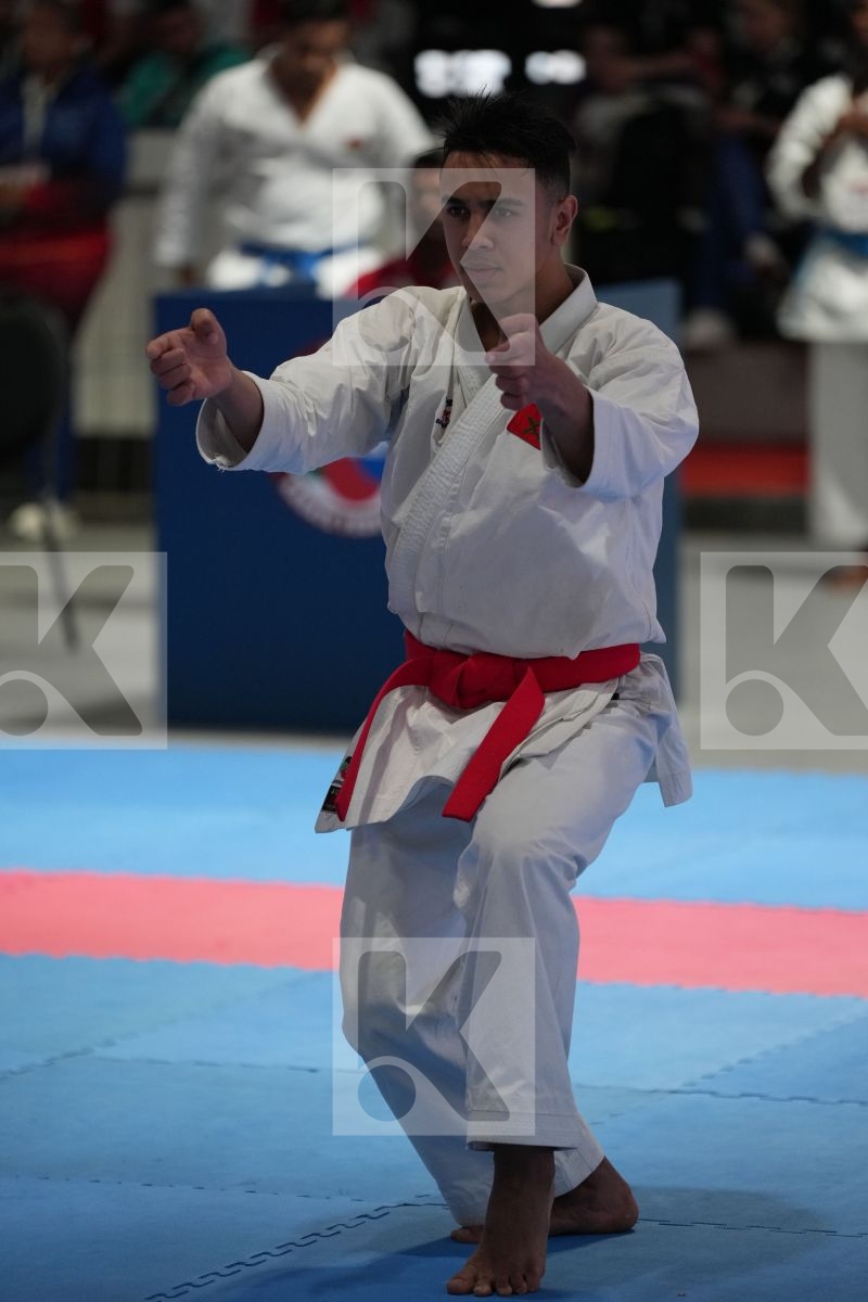 Kata bronze bout featuring MOHAMED  MAANAOUI