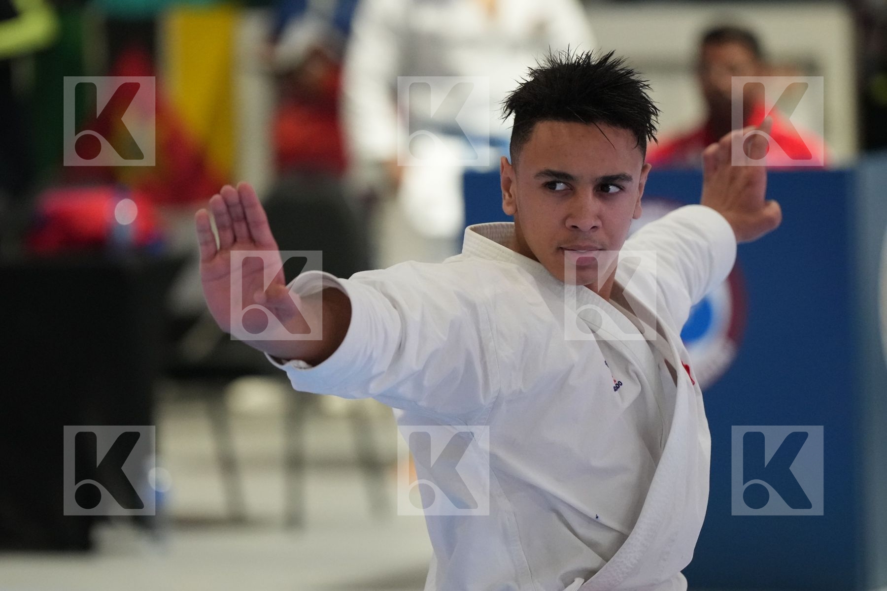 Kata bronze bout featuring MOHAMED  MAANAOUI