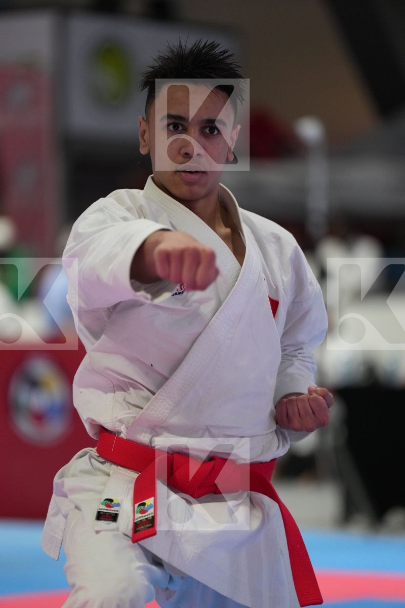 Kata bronze bout featuring MOHAMED  MAANAOUI