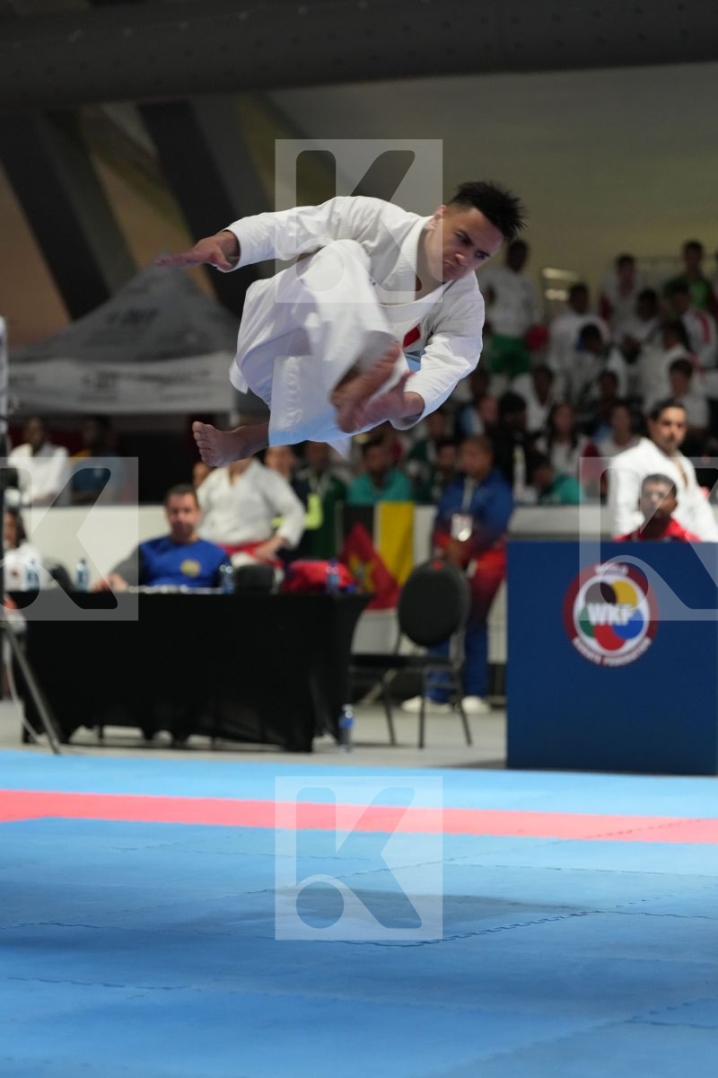 Kata bronze bout featuring MOHAMED  MAANAOUI