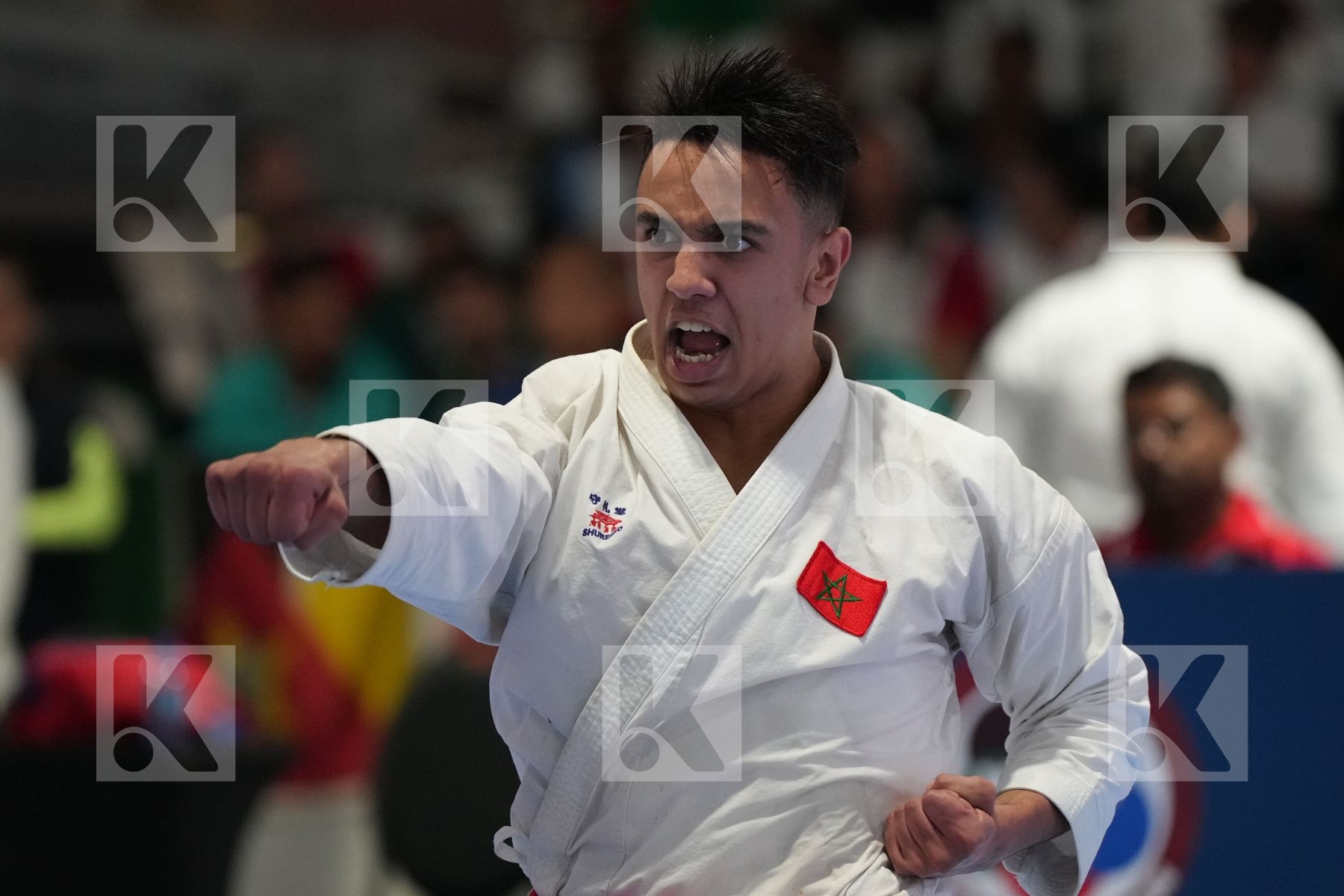 Kata bronze bout featuring MOHAMED  MAANAOUI