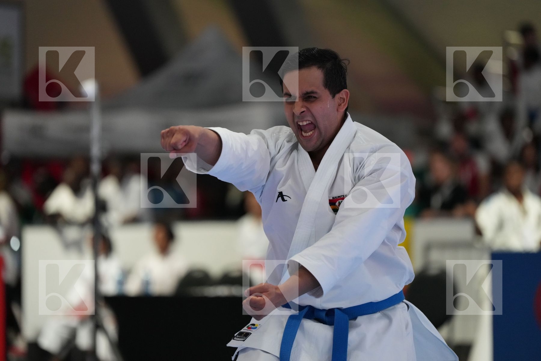 Kata bronze bout featuring HANS RAMDHARRYSING