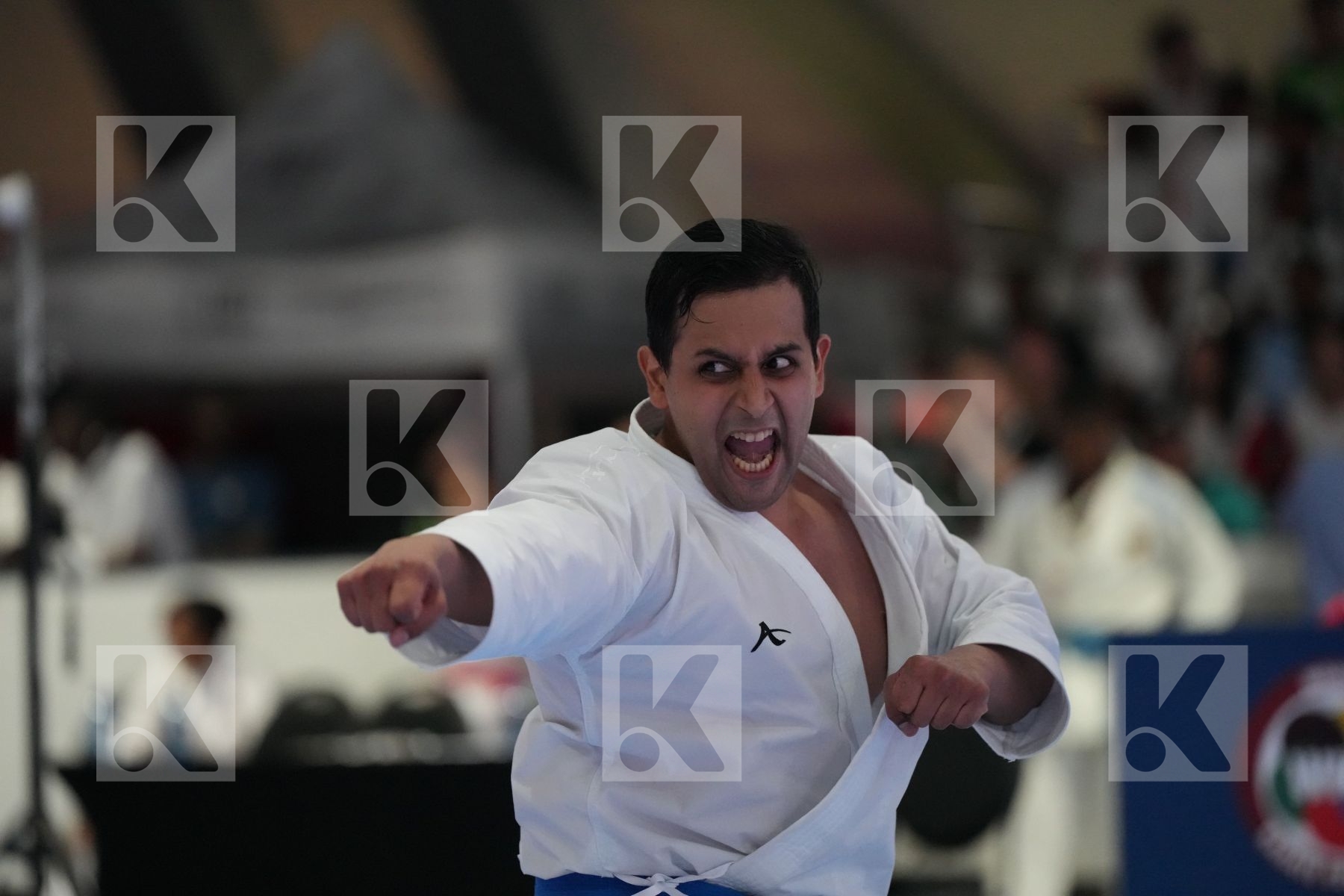 Kata bronze bout featuring HANS RAMDHARRYSING