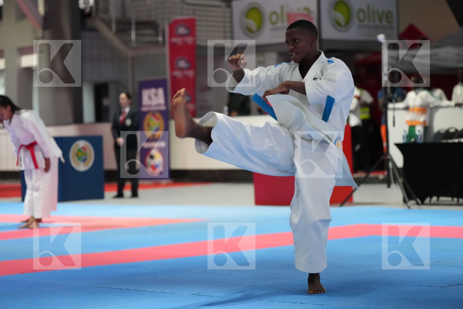 Kata bronze bout featuring OMAR DIOP