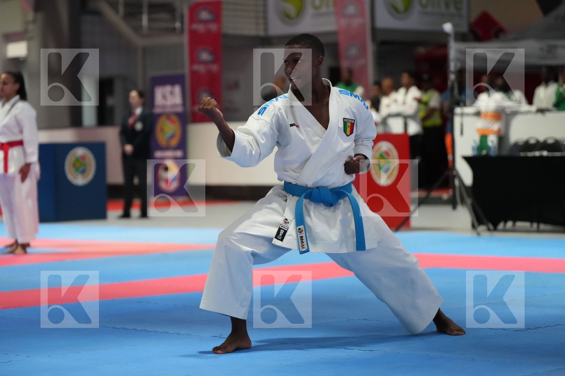 Kata bronze bout featuring OMAR DIOP