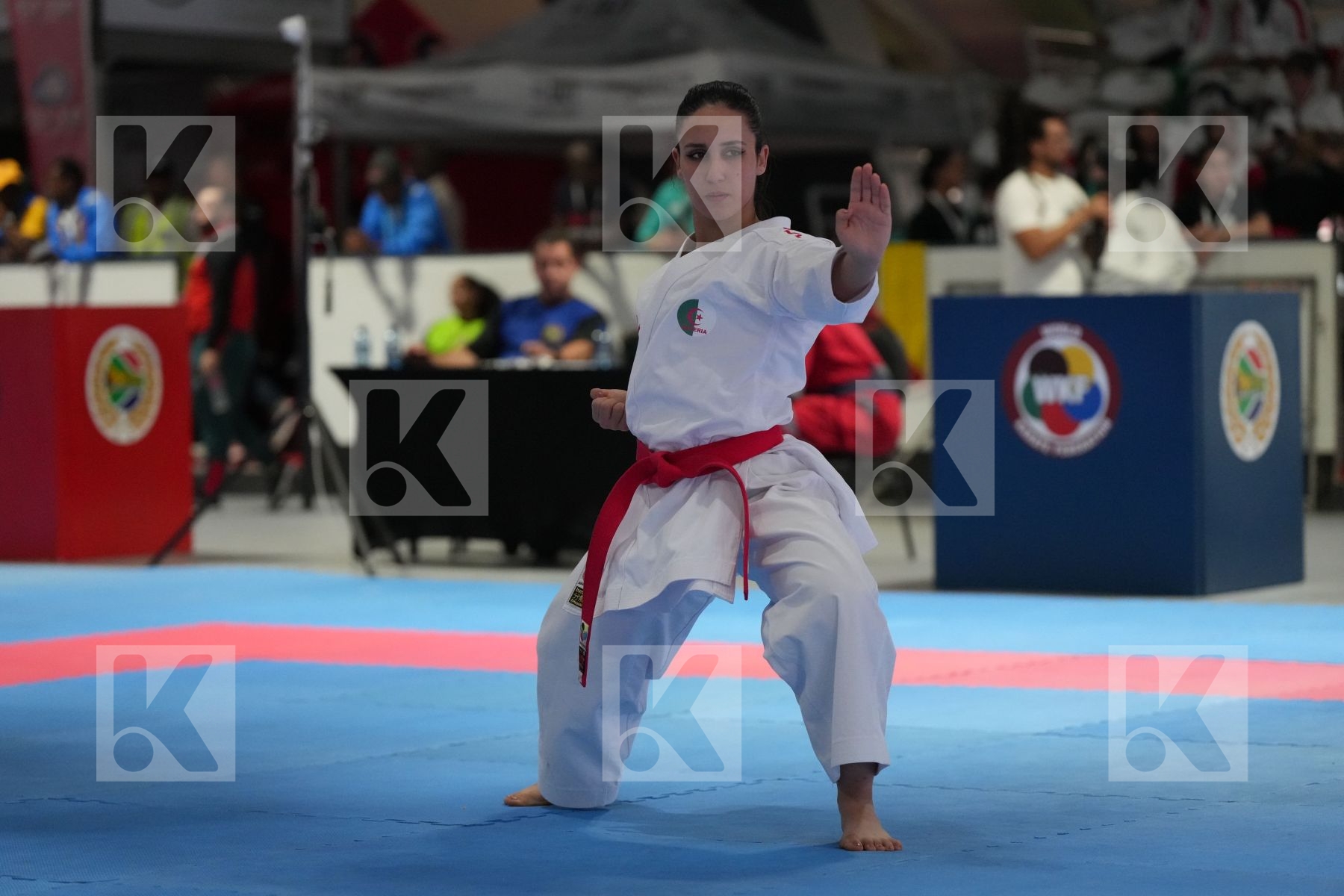 Kata bronze bout featuring NARIMENE DAHLEB