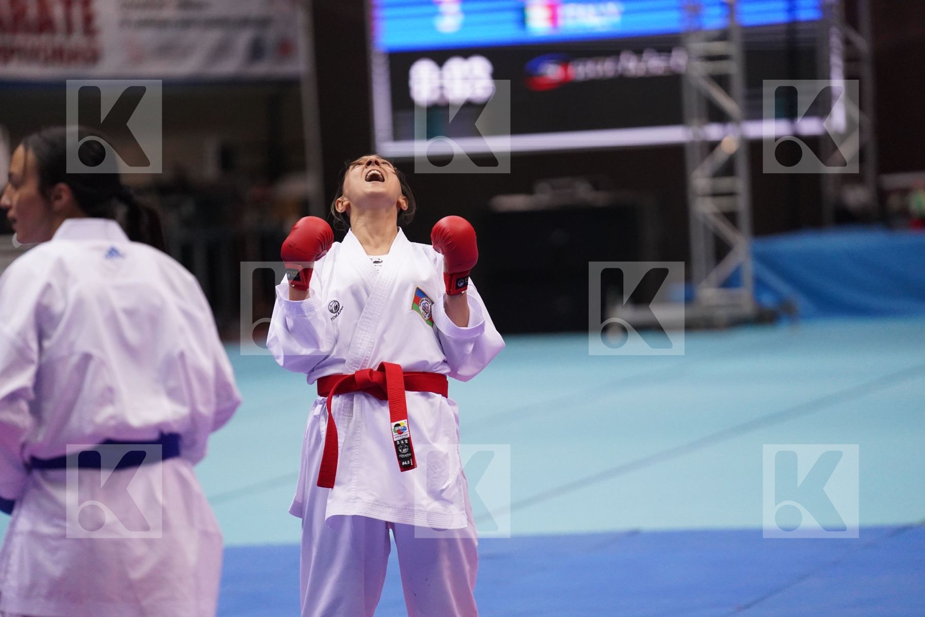 Kumite bronze bout featuring BRUNORI VERONICA	 & SADIGOVA MADINA