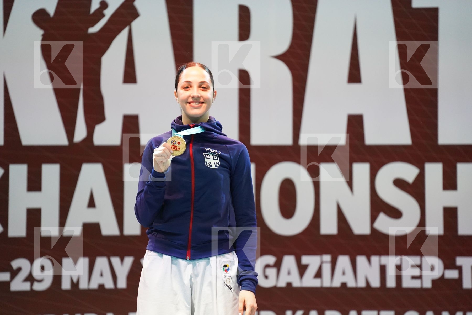 Podium featuring PEROVIC IVANA