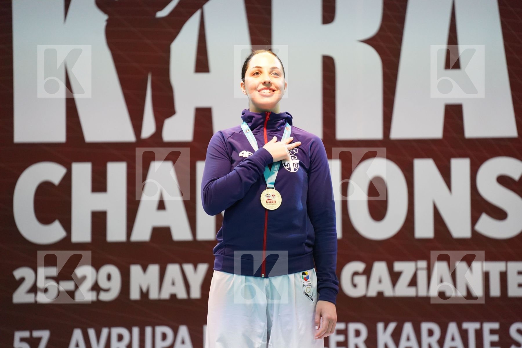 Podium featuring PEROVIC IVANA