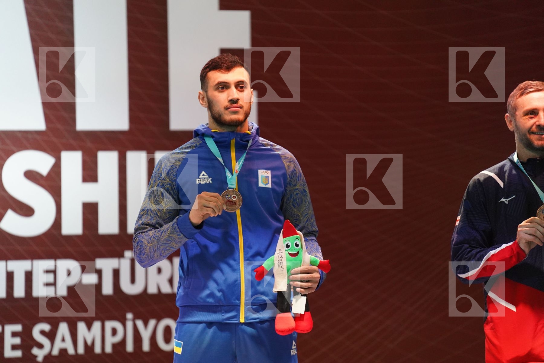 Podium featuring TALIBOV RYZVAN